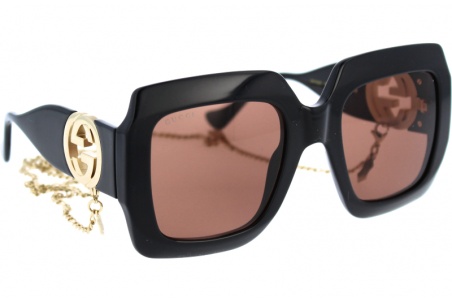 Gucci 55 mm Black Sunglasses | World of Watches