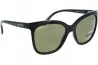 Serengeti Agata 8971 Shiny Black Polarized 555NM 57 20