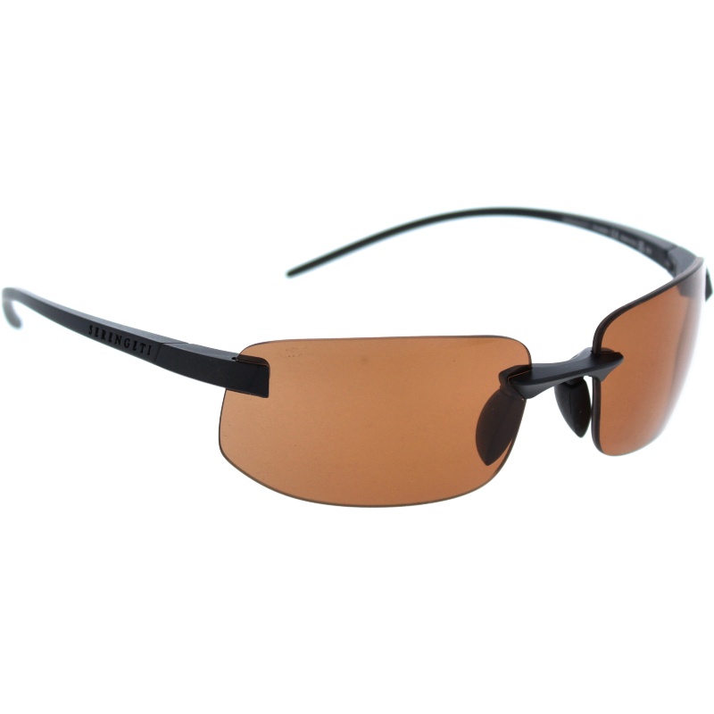 Serengeti 552005 Lupton S Matte Black Polarized Drivers 61 16