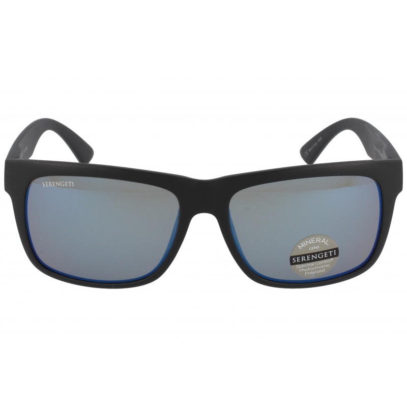 Serengeti Positano 8370 Satin Black Polarized 555nm