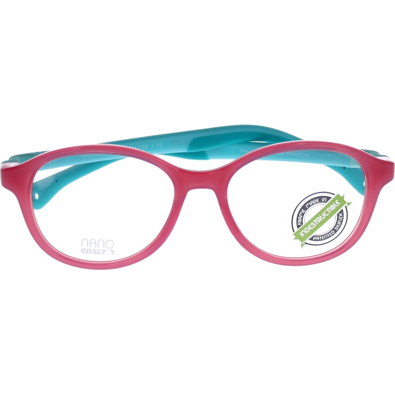 Nanovista Sprite 3.0 NAO3060246 Rosa Cristal Turquesa Mate 46 14 Nanovista - 2 - ¡Compra gafas online! - OpticalH