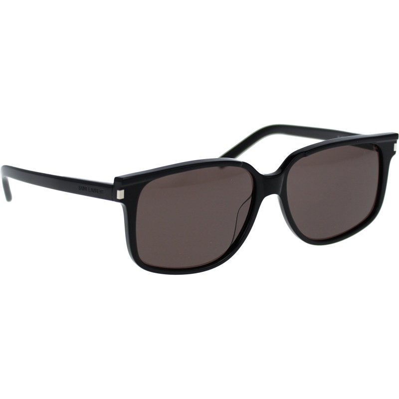 Saint Laurent Transparent Sl 572 Sunglasses In Avana