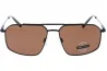 Serengeti 546003 Wayne Matte Black 57 15