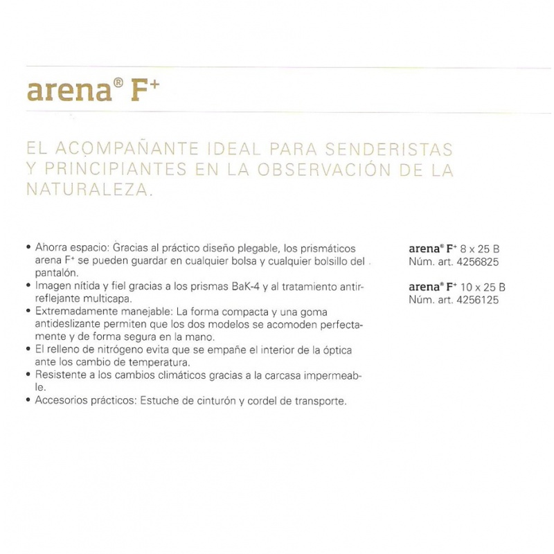 Arena F+ 8*25 B Eschenbach - 2 - ¡Compra gafas online! - OpticalH