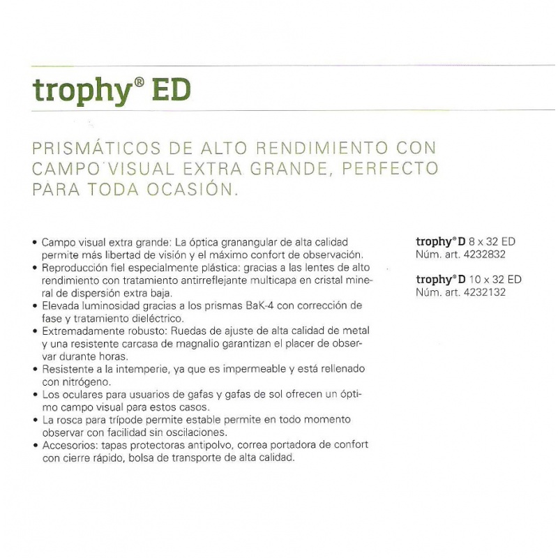 Trophy  Ed 8*32 Ed Eschenbach - 2 - ¡Compra gafas online! - OpticalH