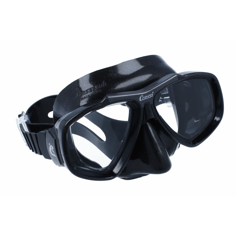 Cressi Focus diving mask including prescription lenses